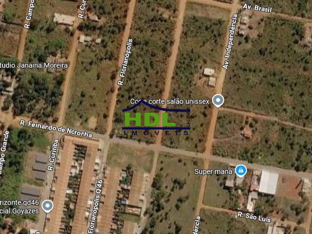 #LT-357 - Lote para Venda em Hidrolândia - 